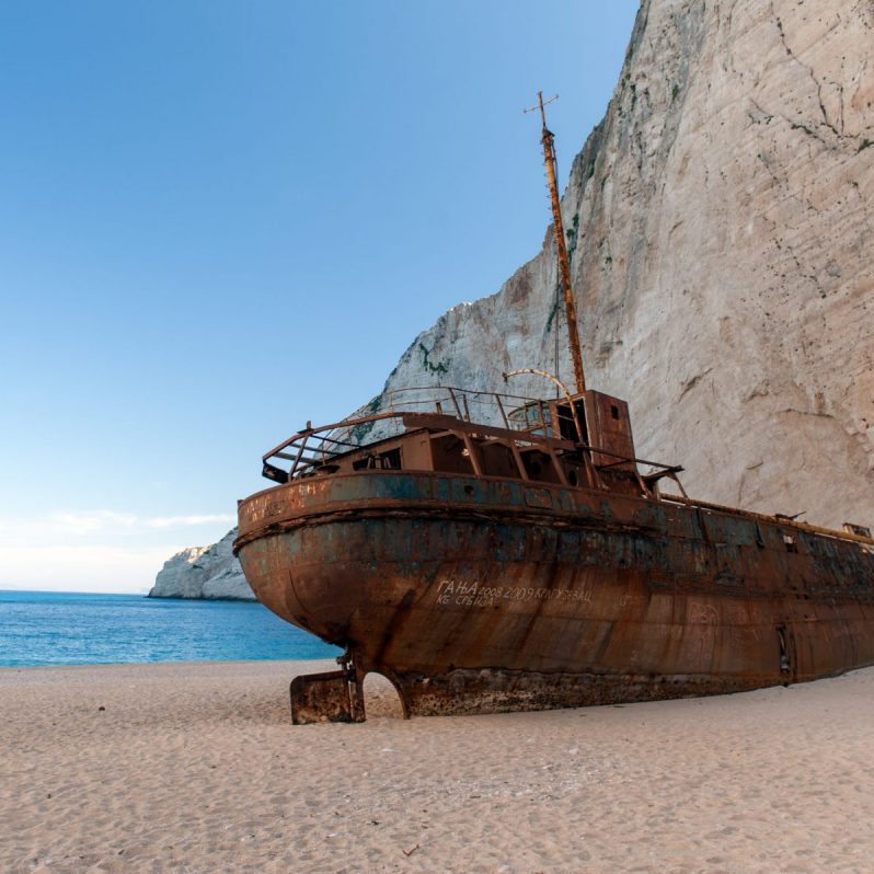 shipwreck beach zakynthos